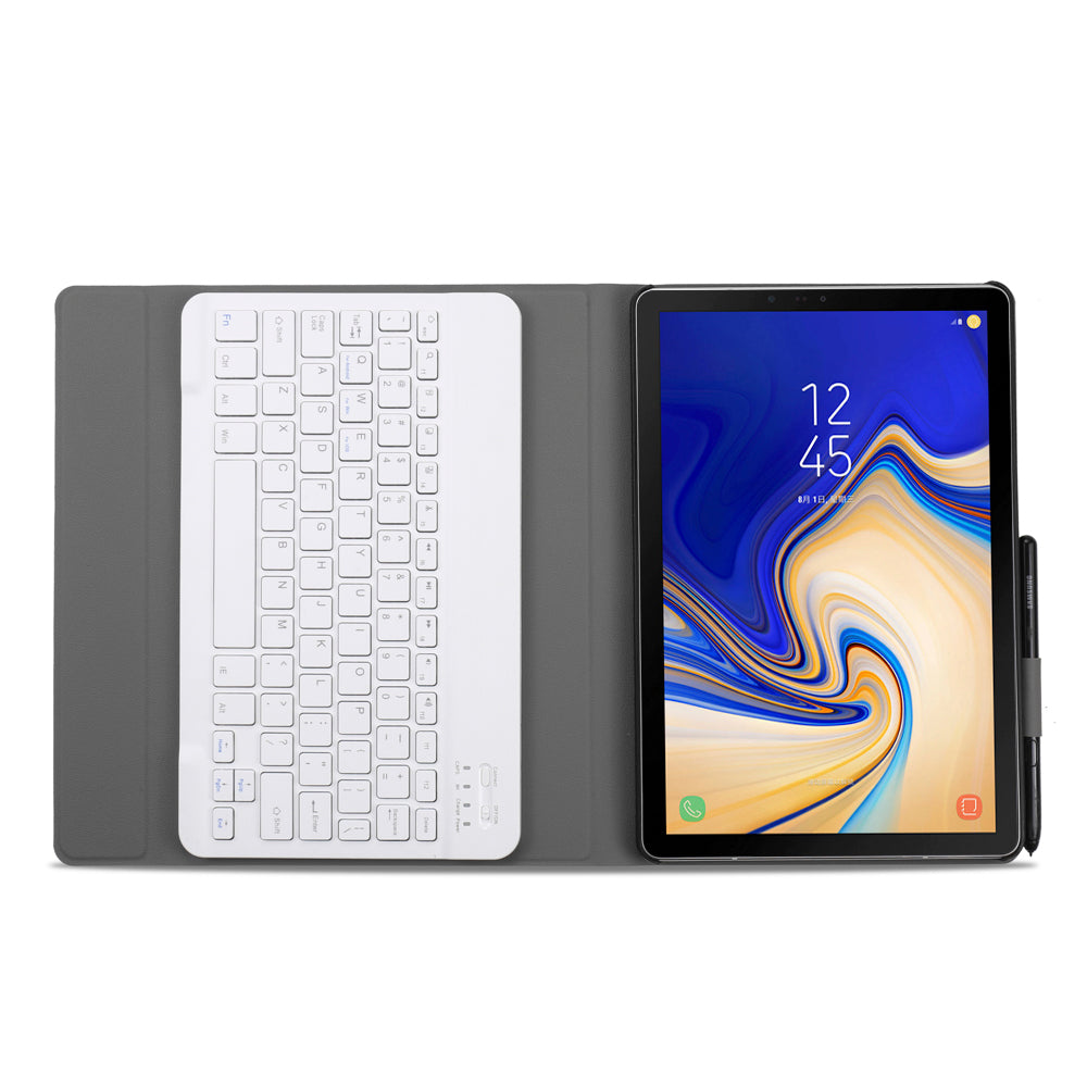 Detachable Bluetooth Keyboard PU Leather Protection Cover Case for Samsung Galaxy Tab A 10.5 (2018) T590 T595
