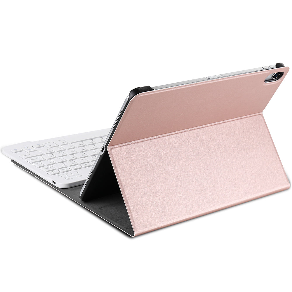 Detachable Wireless Bluetooth Keyboard Leather Case for iPad Pro 11-inch (2018)