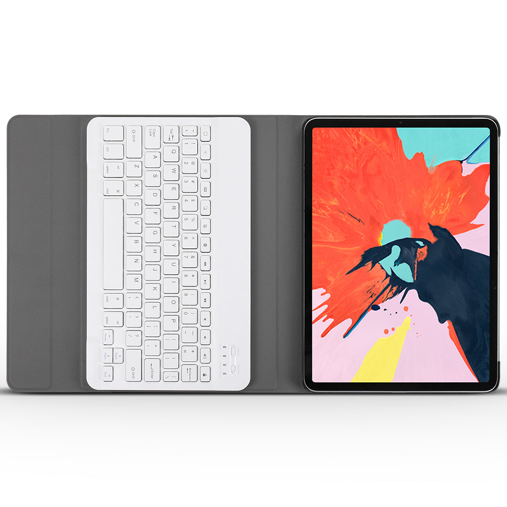 Detachable Wireless Bluetooth Keyboard Leather Case for iPad Pro 11-inch (2018)