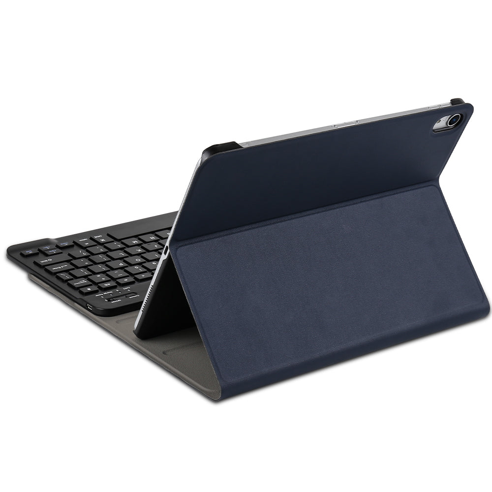 Detachable Wireless Bluetooth Keyboard Leather Case for iPad Pro 11-inch (2018)