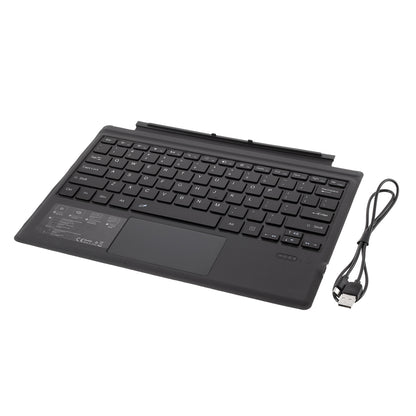 PU Leather Magnetic Wireless Bluetooth Keyboard with Trackpad for Microsoft Surface Pro 7 / 6 / 5 / 4 / 3