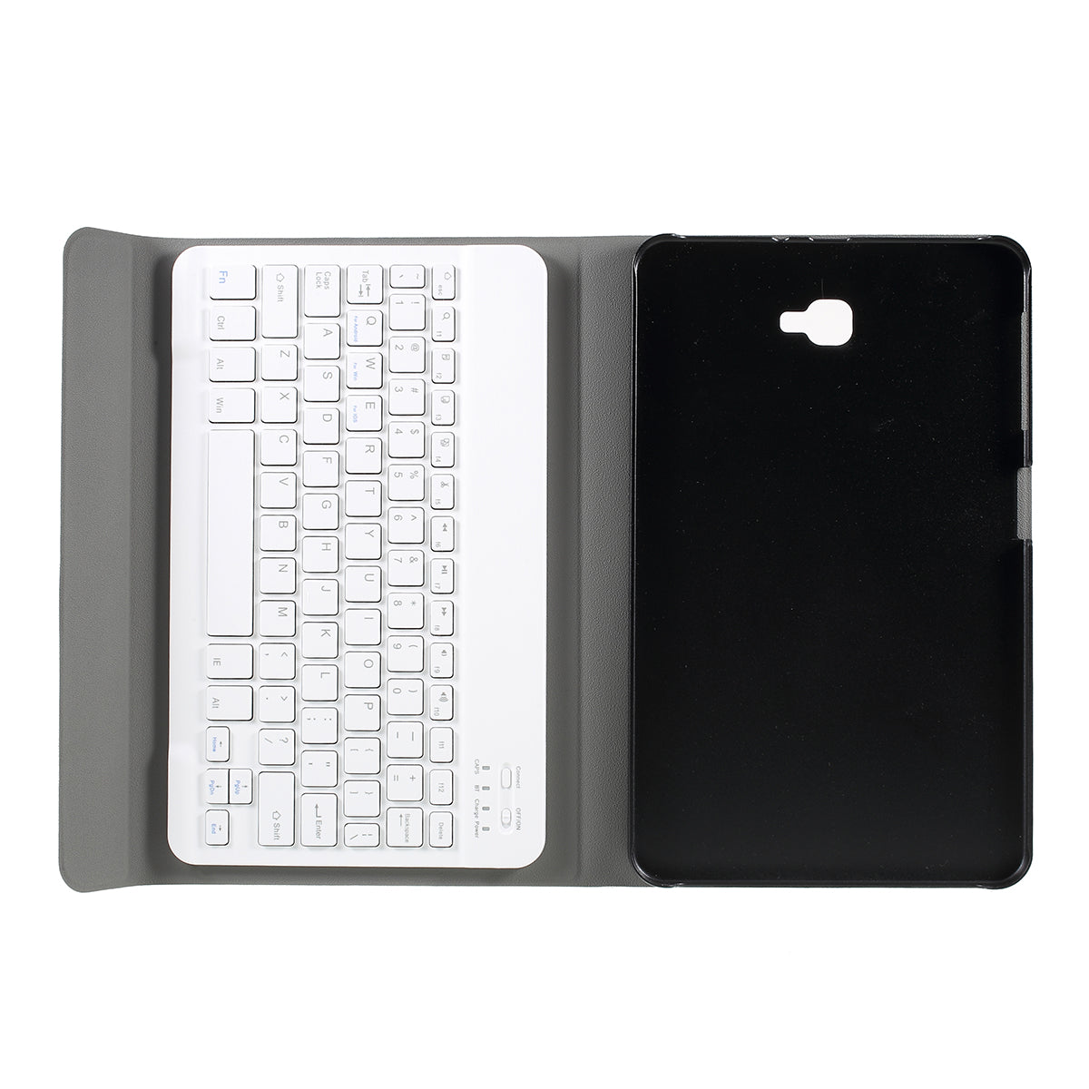 Detachable Bluetooth Keyboard Litchi Texture Leather Stand Case for Samsung Galaxy Tab A 10.1 (2016) / T580/T585