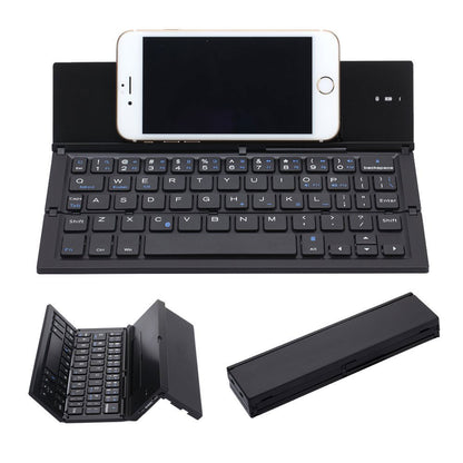 Portable Foldable Wireless Bluetooth 3.0 Keypad with Stand for Windows / iOS / Android Tablet and Smartphone