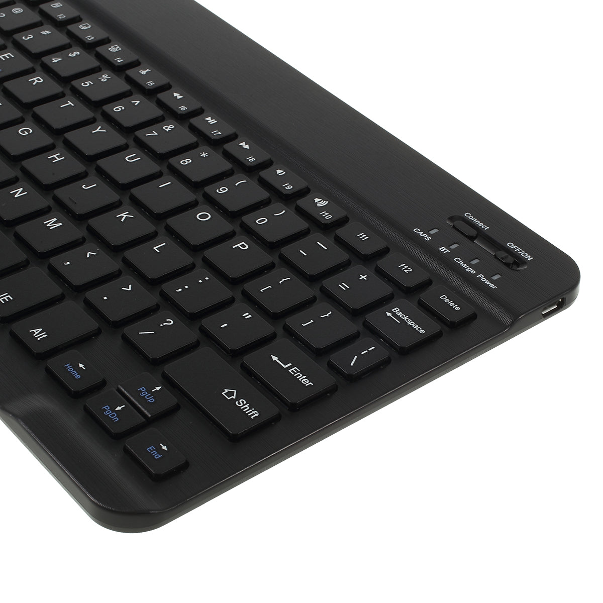 For Samsung Galaxy Tab A 10.1 (2019) T510/T515 Magnetic Detachable Bluetooth Keyboard + PU Leather Fine Sheep Lines Tablet Case 2-in-1