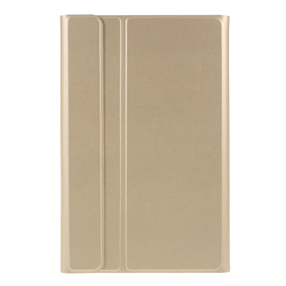 For Samsung Galaxy Tab A 10.1 (2019) T510/T515 Magnetic Detachable Bluetooth Keyboard + PU Leather Fine Sheep Lines Tablet Case 2-in-1