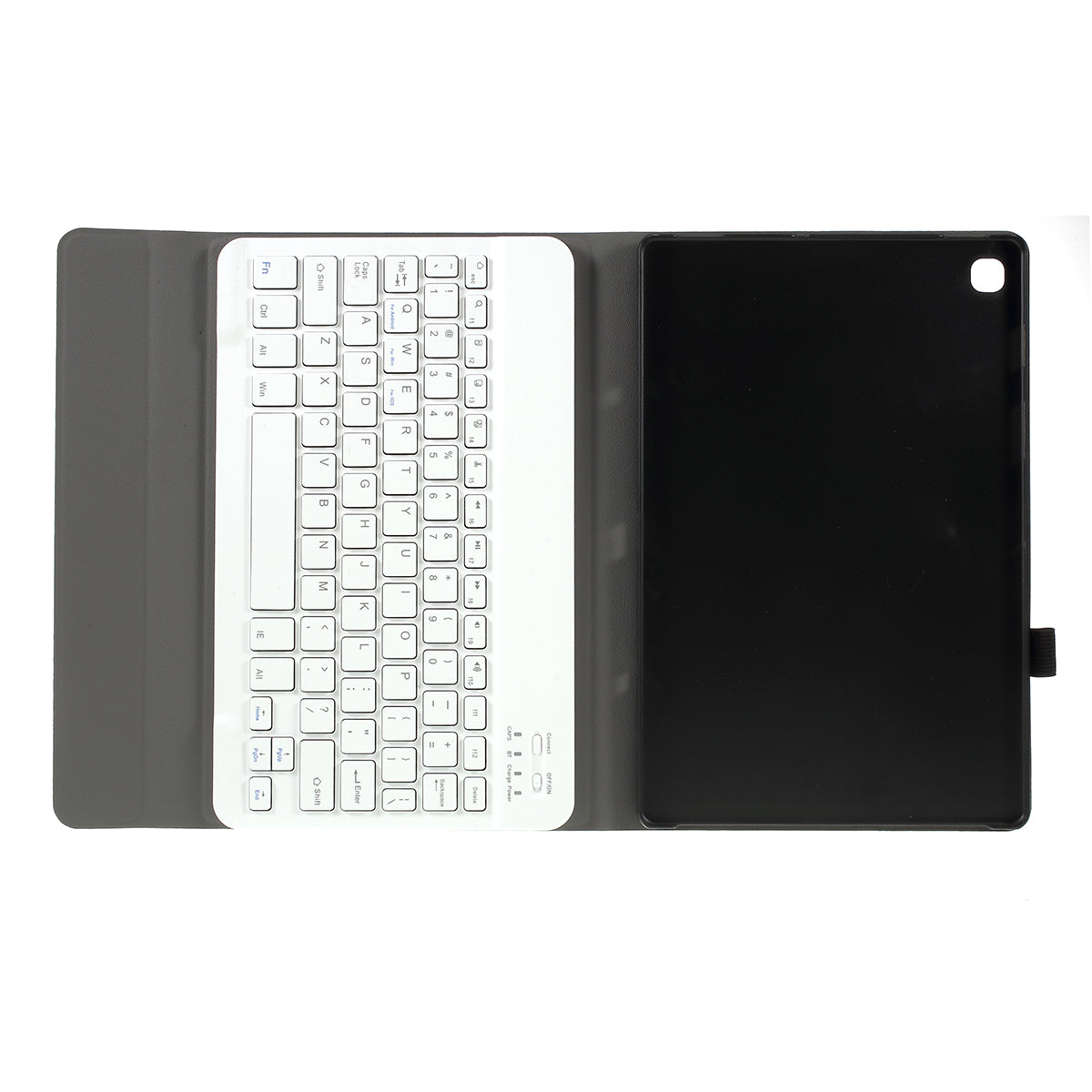 Detachable Smart Bluetooth Keyboard Leather Stand Case for Samsung Galaxy Tab S5e SM-T720/SM-T725