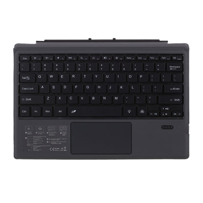 Ultra-Slim PU Leather Magnetic Wireless Bluetooth Keyboard with Trackpad for Surface Pro 6 / 5 / 4 / 3