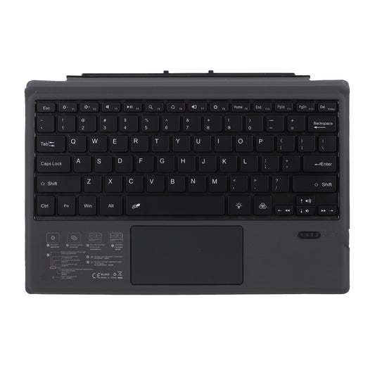 Ultra-Slim PU Leather Magnetic Wireless Bluetooth Keyboard with Trackpad for Surface Pro 6 / 5 / 4 / 3