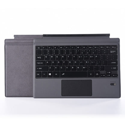 SF-1089D Microfiber Leather Magnetic Wireless Bluetooth Keyboard for Microsoft Surface Pro 6/5/4/3