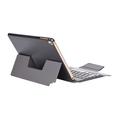 2 in 1 Bluetooth Keyboard with Stand Leather Tablet Shell for iPad 9.7 -inch (2018) (2017)/Air 2/Air (2013)