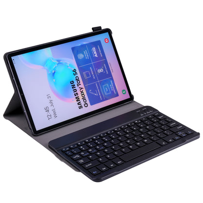 Detachable Bluetooth Keyboard + PU Leather Tablet Shell for Samsung Galaxy Tab S6 T860/T865