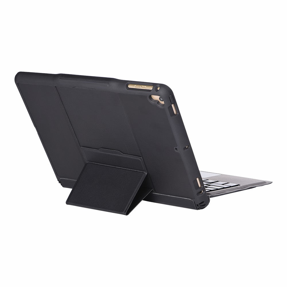 T-205 Detachable Bluetooth Keyboard + TPU Tablet Casing for iPad 9.7-inch (2018) (2017)/iPad Air 2/Air (2013), Etc