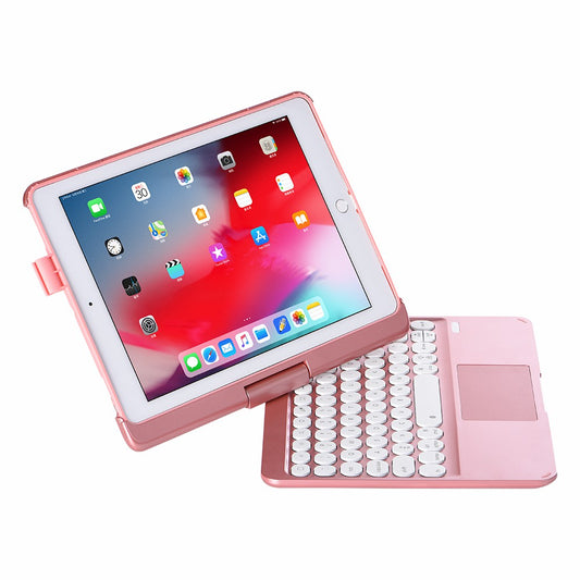 Q5 Rotatable Detachable Bluetooth Keyboard Stand Case for iPad 9.7-inch (2018)/Air (2013)/Air 2/Pro 9.7 inch (2016)