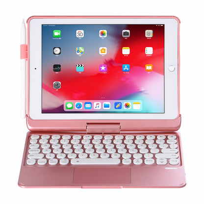 Q5 Rotatable Detachable Bluetooth Keyboard Stand Case for iPad 9.7-inch (2018)/Air (2013)/Air 2/Pro 9.7 inch (2016)
