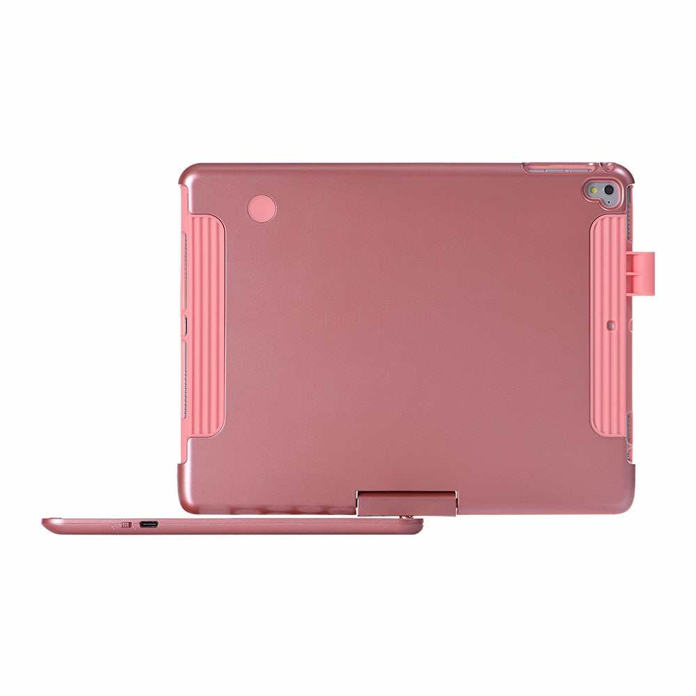 Q5 Rotatable Detachable Bluetooth Keyboard Stand Case for iPad 9.7-inch (2018)/Air (2013)/Air 2/Pro 9.7 inch (2016)