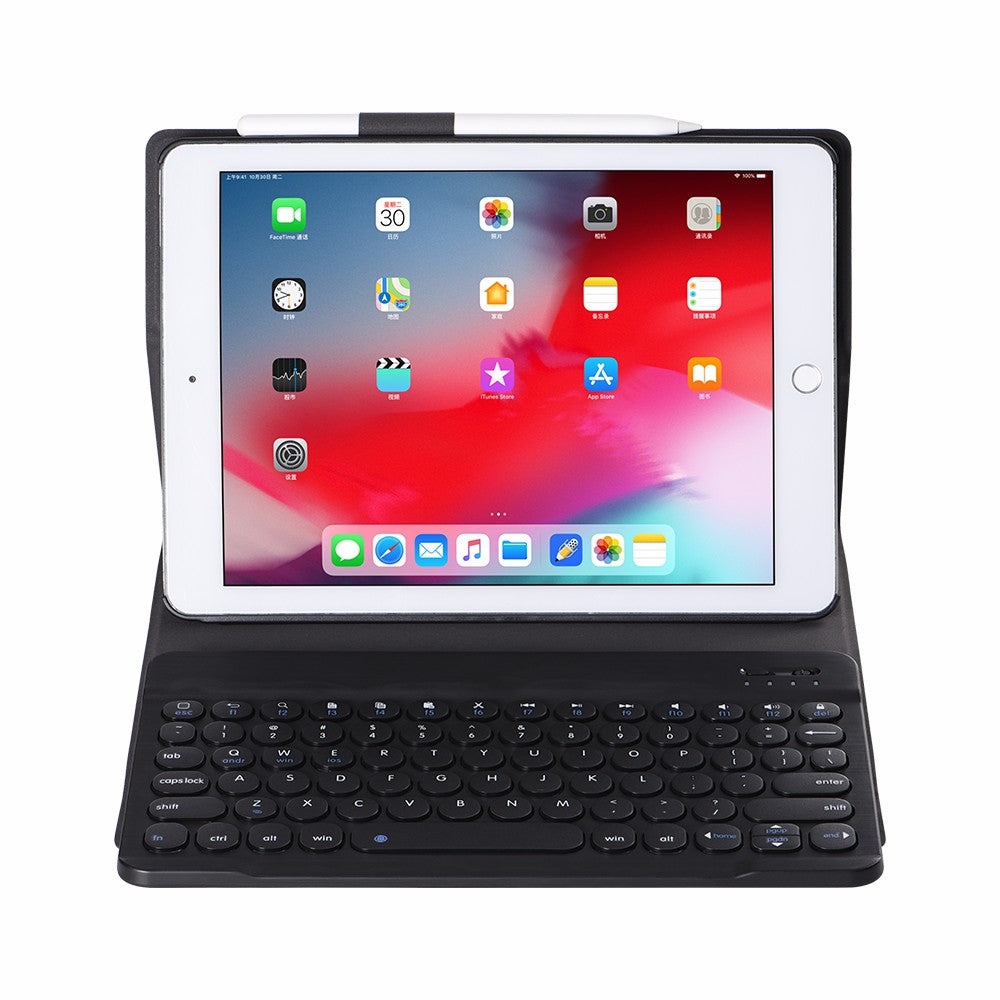 FT0301 Bluetooth Wireless Smart Keyboard Shell for Apple iPad 9.7-inch (2018)/(2017) /iPad Pro 9.7 inch (2016) / iPad Air/Air 2