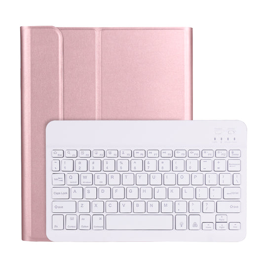 A11BS 2 in 1 Backlight ABS Bluetooth Keyboard Leather Tablet Cover with Pen Slot for iPad Pro 11-inch (2020)
