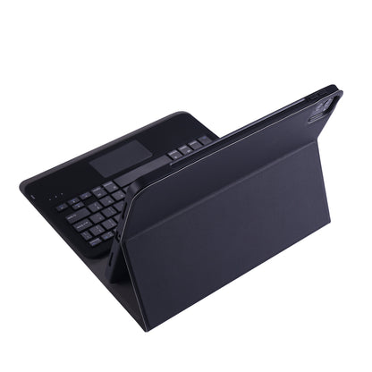 A11B-A Bluetooth Keyboard with Foldable Stand Leather Case and Pen Slot for iPad Pro 11-inch (2020)