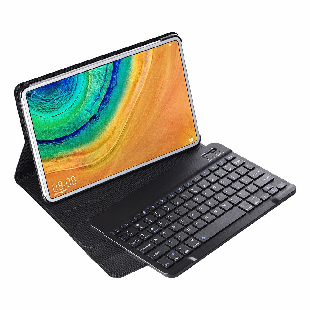 Wireless Keyboard with PU Leather Case for Huawei MatePad Pro 10.8 inch