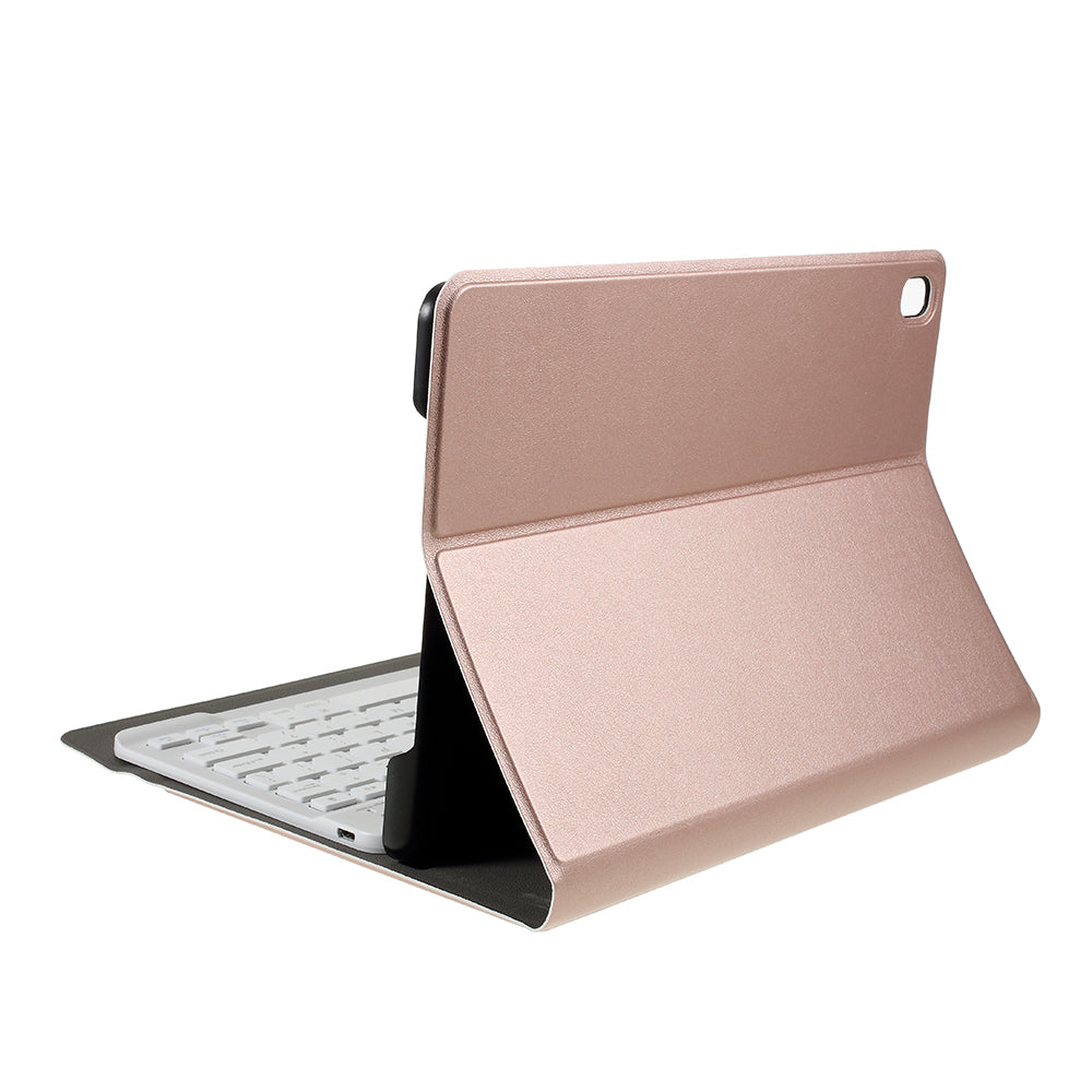 2-in-1 Wireless Bluetooth Keyboard Leather Stand Shell for iPad 10.2 (2021)/(2020)/(2019)/Air 10.5 inch (2019)/Pro 10.5-inch (2017)
