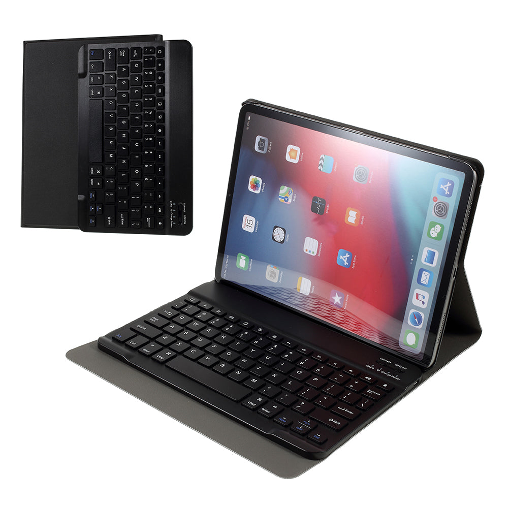 Wireless Bluetooth Keyboard Leather Stand Case for iPad Pro 11-inch (2020)/(2018)/Air (2022)/(2020)
