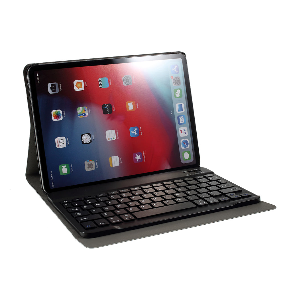 Wireless Bluetooth Keyboard Leather Stand Case for iPad Pro 11-inch (2020)/(2018)/Air (2022)/(2020)