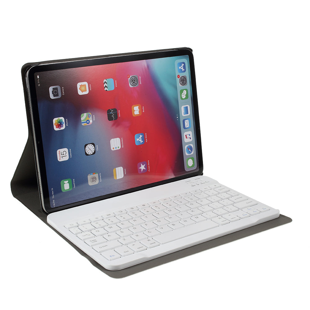 Wireless Bluetooth Keyboard Leather Stand Case for iPad Pro 11-inch (2020)/(2018)/Air (2022)/(2020)