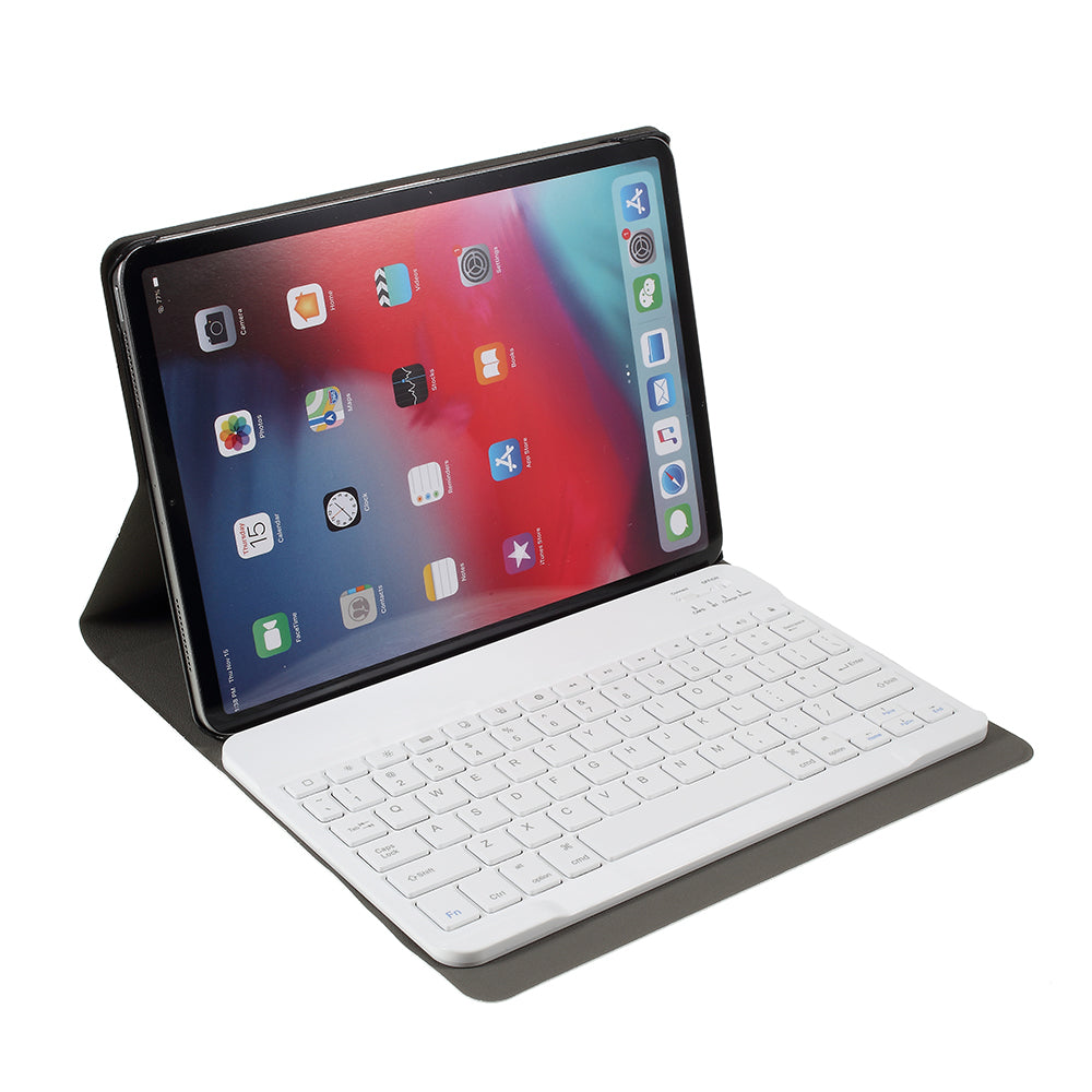 Wireless Bluetooth Keyboard Leather Stand Case for iPad Pro 11-inch (2020)/(2018)/Air (2022)/(2020)