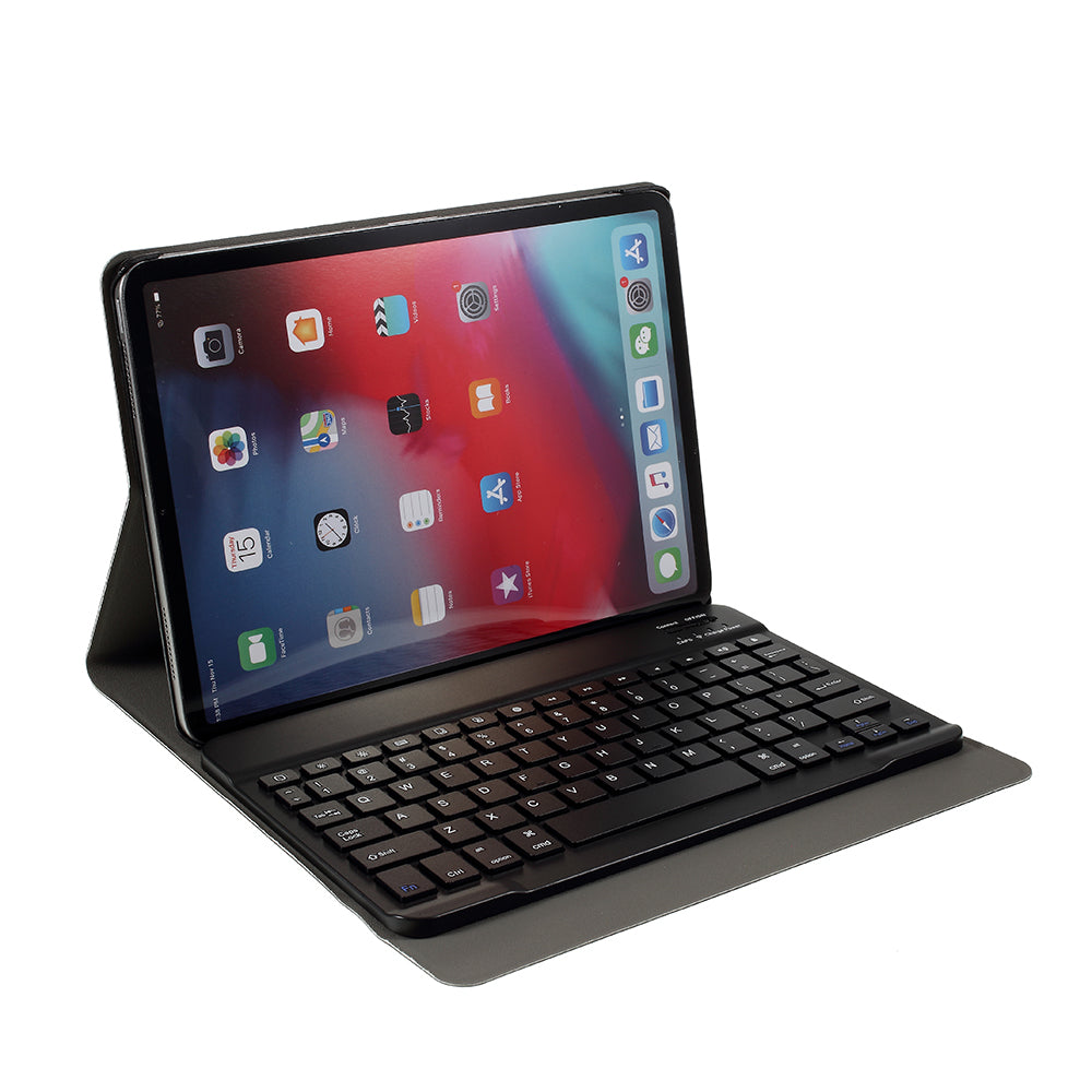 Wireless Bluetooth Keyboard Leather Stand Case for iPad Pro 11-inch (2020)/(2018)/Air (2022)/(2020)