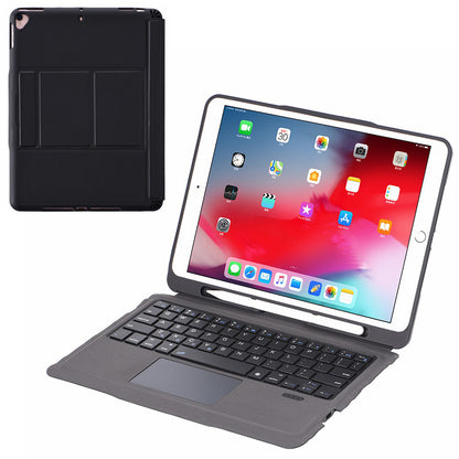 T-206 Detachable Bluetooth Keyboard + TPU Tablet Case for iPad 10.2 (2021)/(2020)/(2019)/iPad Air 10.5 inch (2019)/iPad Pro 10.5-inch (2017)