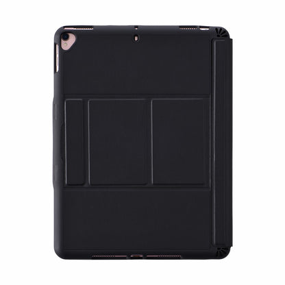 T-206 Detachable Bluetooth Keyboard + TPU Tablet Case for iPad 10.2 (2021)/(2020)/(2019)/iPad Air 10.5 inch (2019)/iPad Pro 10.5-inch (2017)