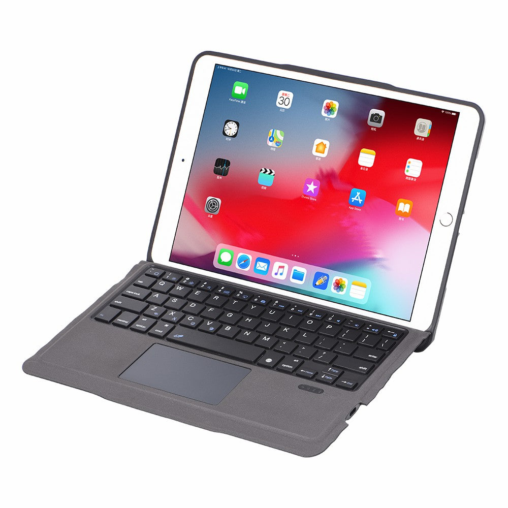 T-206 Detachable Bluetooth Keyboard + TPU Tablet Case for iPad 10.2 (2021)/(2020)/(2019)/iPad Air 10.5 inch (2019)/iPad Pro 10.5-inch (2017)
