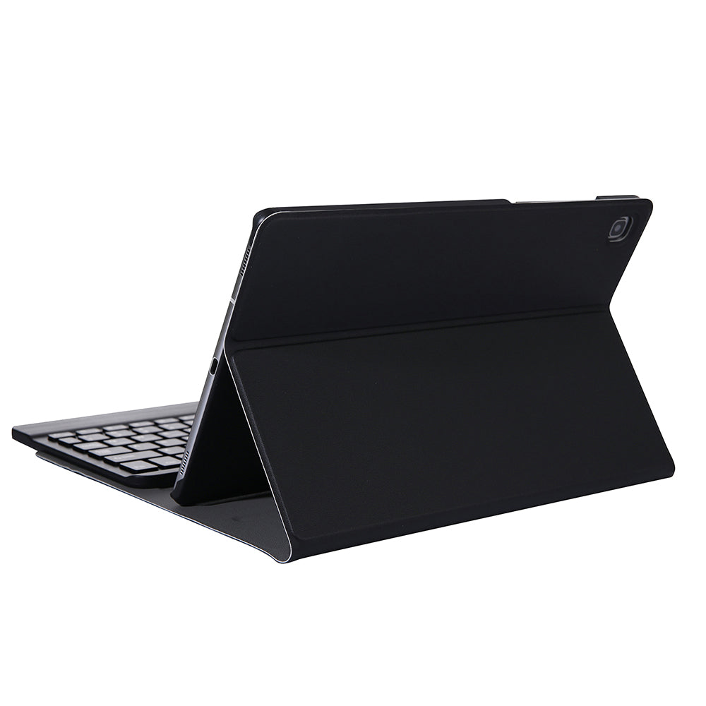 2-in-1 Bluetooth Keyboard with Stand Leather Protective Shell for Samsung Galaxy Tab S6 Lite 10.4" P610 (Wi-Fi) / P615 (LTE) 2020