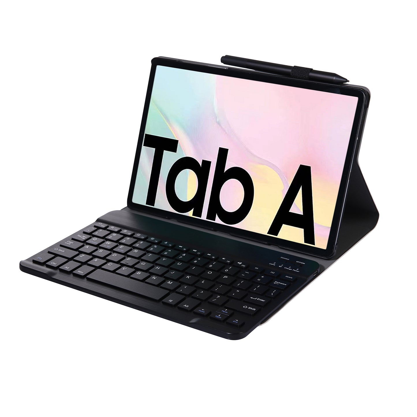 Detachable Bluetooth Keyboard Leather Stand Case without Backlit for Samsung Galaxy Tab A7 10.4 (2020) T500 T505