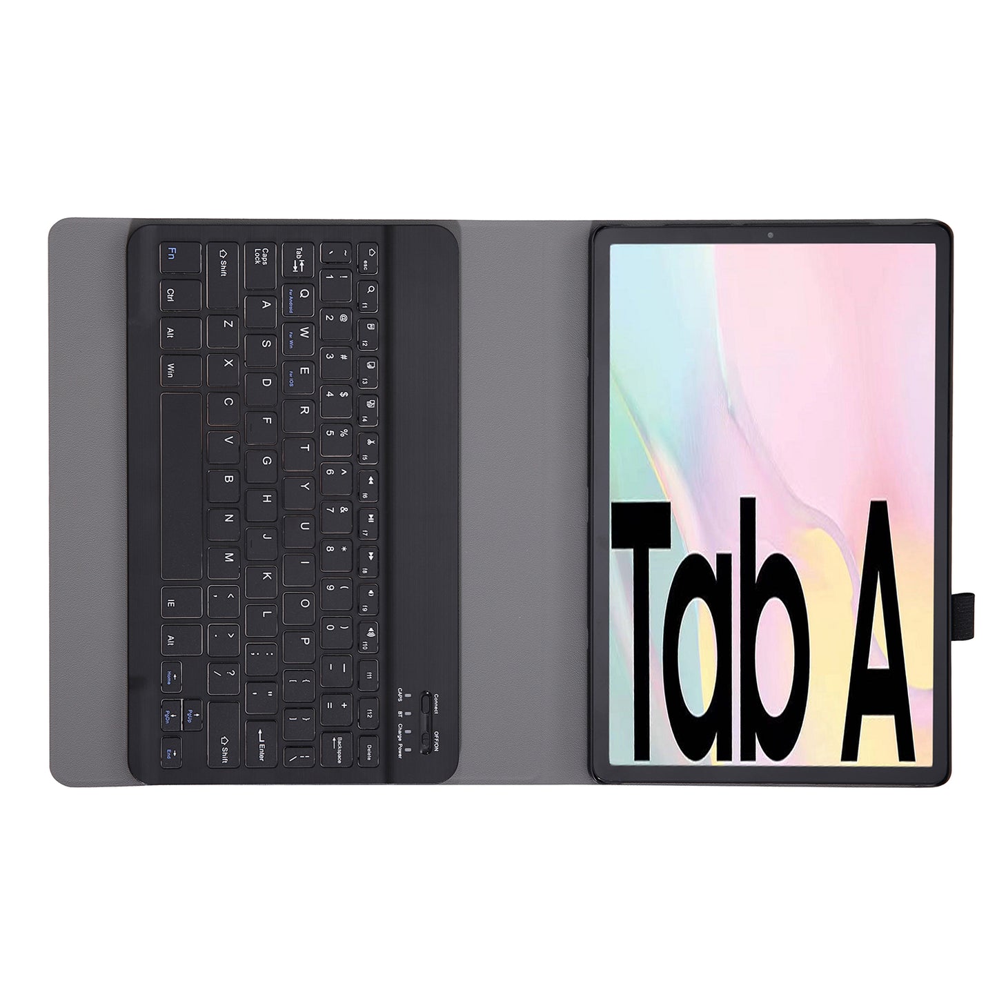 Detachable Bluetooth Keyboard Leather Stand Case without Backlit for Samsung Galaxy Tab A7 10.4 (2020) T500 T505