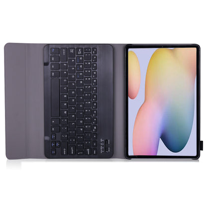 Bluetooth Keyboard Leather Stand Shell for Samsung Galaxy Tab S7 T870 T875