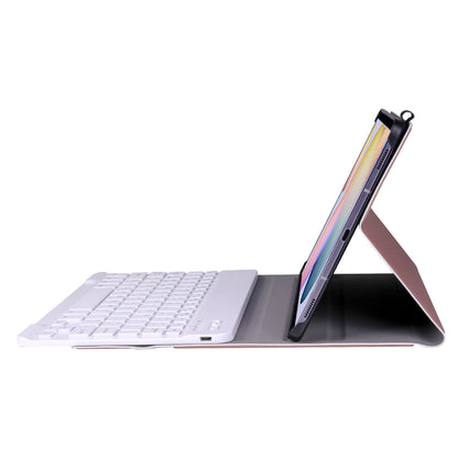 Bluetooth Keyboard Leather Stand Shell for Samsung Galaxy Tab S7 T870 T875