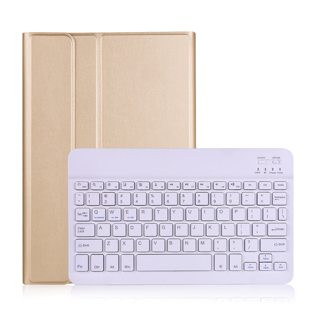Bluetooth Keyboard Leather Stand Shell for Samsung Galaxy Tab S7 T870 T875
