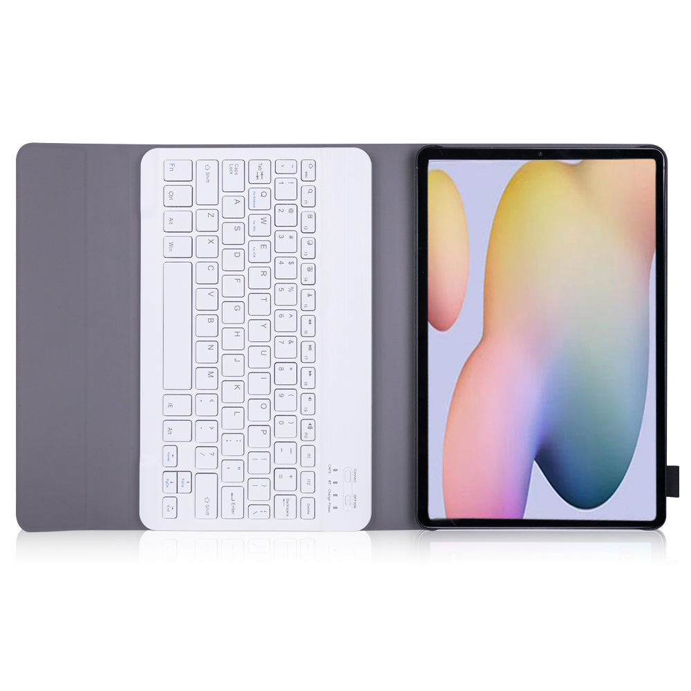 Bluetooth Keyboard Leather Stand Shell for Samsung Galaxy Tab S7 T870 T875
