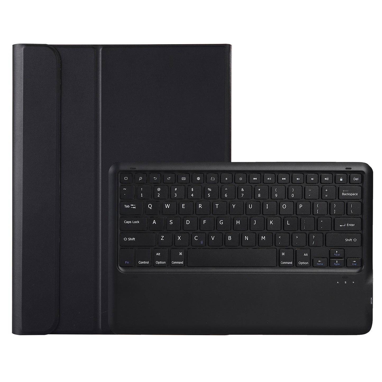 Bluetooth Keyboard Litchi Skin Leather Stand Case for Samsung Galaxy Tab S7 Plus (2020)/S7 FE T730 T736