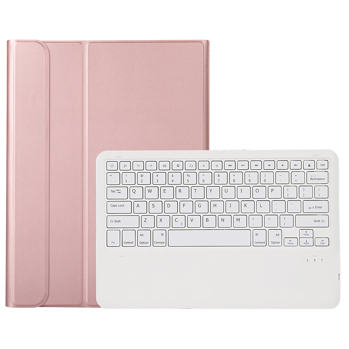 Bluetooth Keyboard Litchi Skin Leather Stand Case for Samsung Galaxy Tab S7 Plus (2020)/S7 FE T730 T736