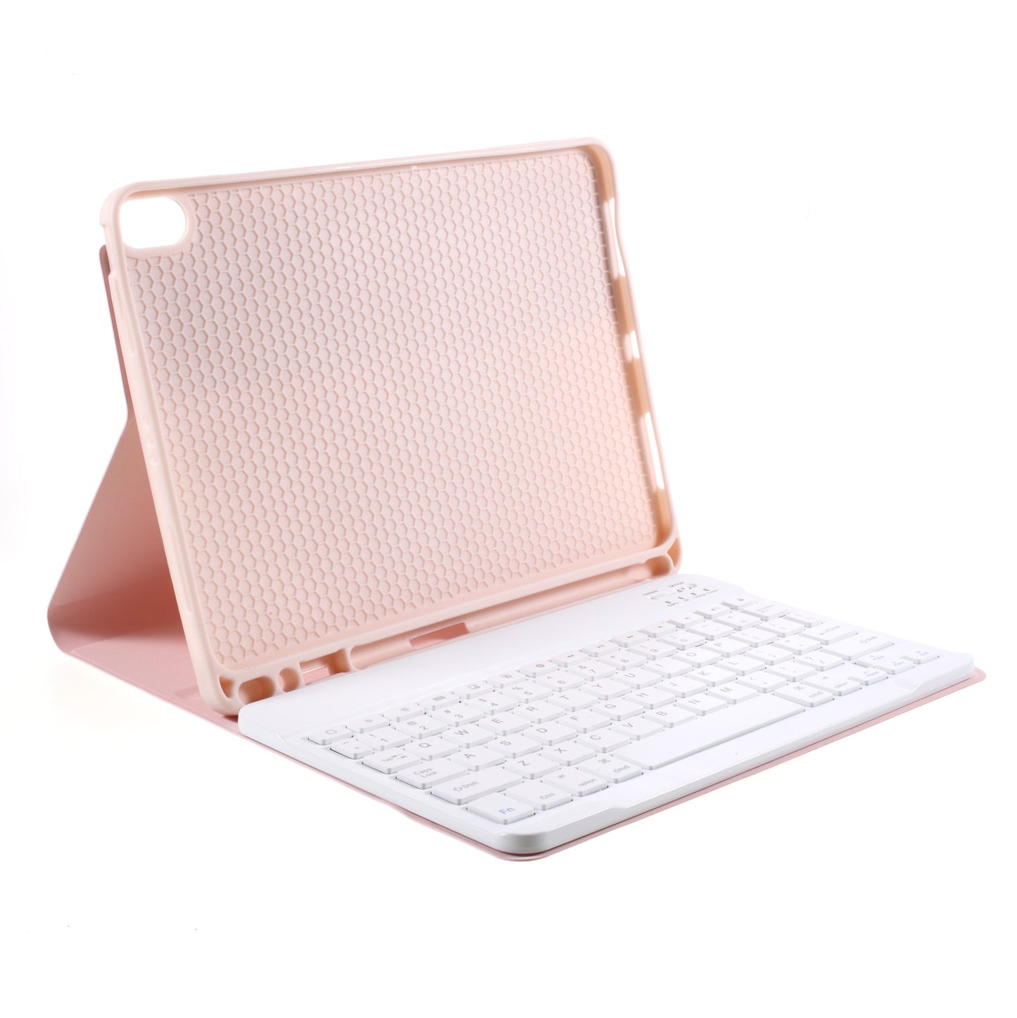 For iPad Air (2022)/(2020) Bluetooth Wireless Keyboard Leather Case with Pen Slot