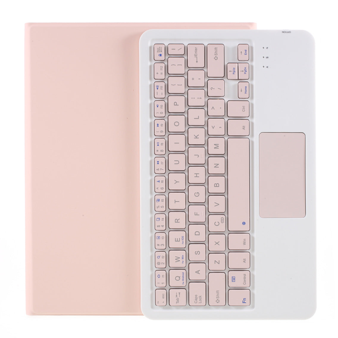 For iPad Air (2022)/(2020) Wireless Touch Pad Bluetooth Keyboard Leather Case