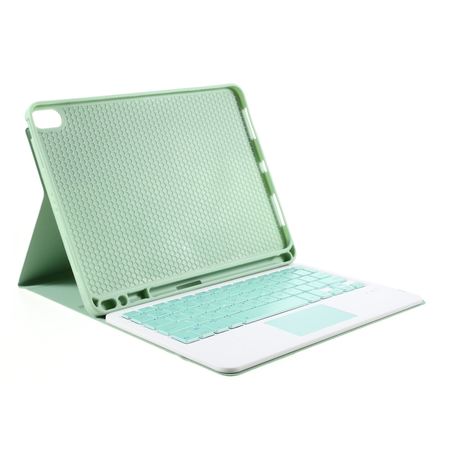 For iPad Air (2022)/(2020) Wireless Touch Pad Bluetooth Keyboard Leather Case