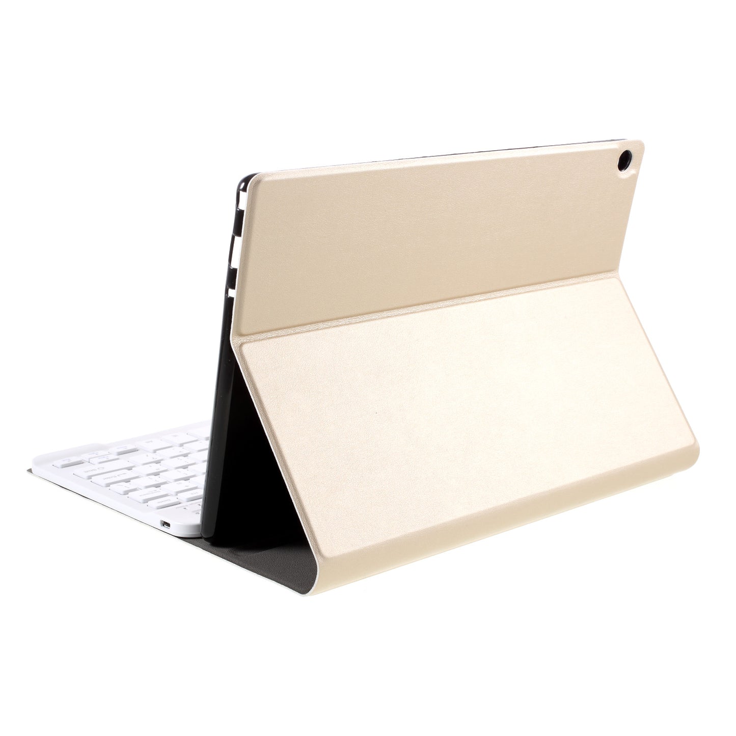 Bluetooth Keyboard Leather Stand Shell for Lenovo M10 FHD REL TB-X605FC/LC