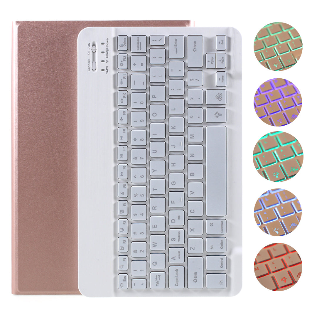 Bluetooth Backlight Keyboard Leather Stand Case for Lenovo Tab M10 Plus