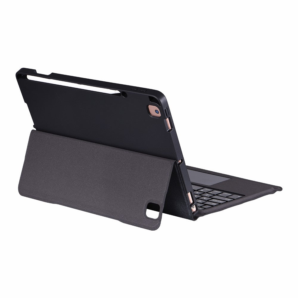 Integrated Bluetooth Keyboard Cover PU Leather Case for iPad 10.2 (2021)/(2020)/(2019)/iPad Air 10.5 inch (2019)