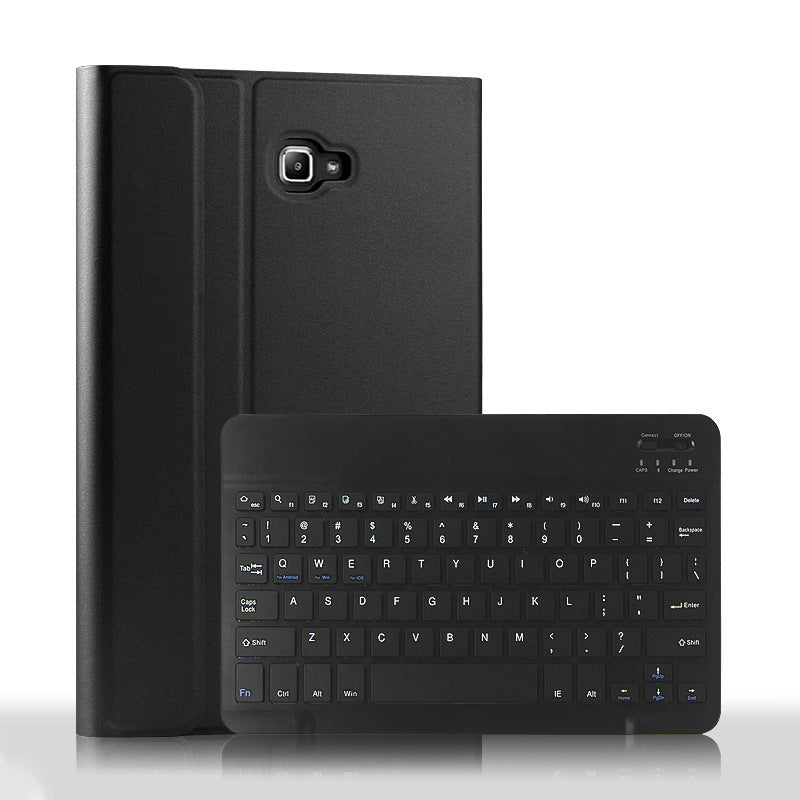 AJIUYU Wireless Bluetooth Keyboard + Leather Shell for Samsung Galaxy Tab A 10.1 (2016)