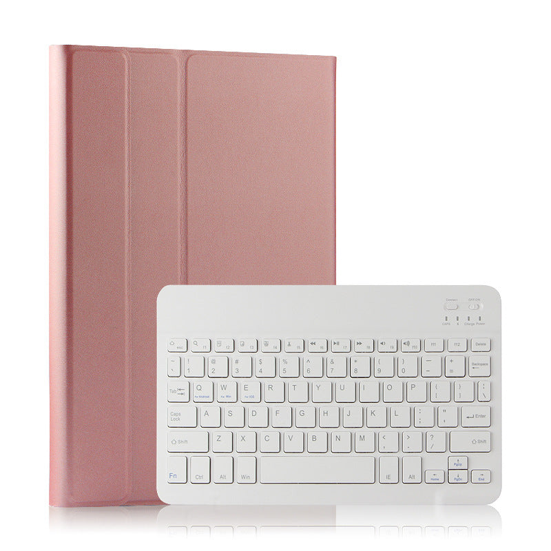 AJIUYU Leather Shell + Wireless Bluetooth Keyboard for iPad Air (2022)/(2020)