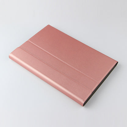 JIUYU Leather Cover Shell + Wireless Bluetooth Keyboard Set for iPad 10.2 (2021)/(2020)/(2019)